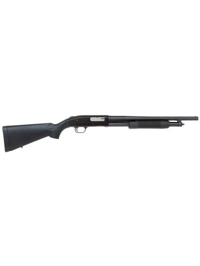 MOSSBERG 500 PERSUADER SP SGP 12GA 18.5IN BBL BS BLK SYN STK AND FE 5RD 3IN FXD CYL BORE