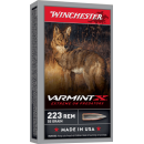 WINCHESTER VARMINT X 223REM 55G 20RD BOX 200RD CASE