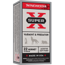 WINCHESTER SUPER-X 22HRNT 46GR JHP 50RD BX 500RD CASE