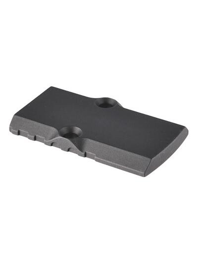 BRN SLIDE COVER PLATE FOR BRN RMR SLIDES, ALUMINUM, BLACK
