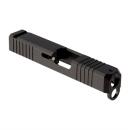 BRN IRON SIGHT SLIDE FOR GEN 1-4 GLOCK 26, BLACK NITRIDE