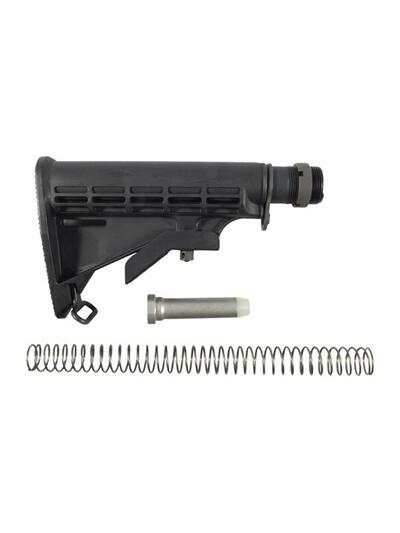 BRN AR-15 MIL-SPEC COLLAPSIBLE STOCK ASSEMBLY BLACK