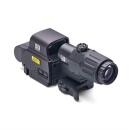 HHS II EXPS2-2 HOLOGRAPHIC SIGHT & G33 MAGNIFIER COMBO BLACK