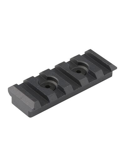 KEYMOD RAIL PICATINNY ALUMINUM BLACK 2.1''