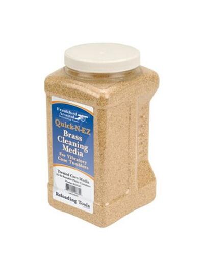 TREATED CORN COB MEDIA IN REUSABLE PASTIC CONTAINER 4.5LBS