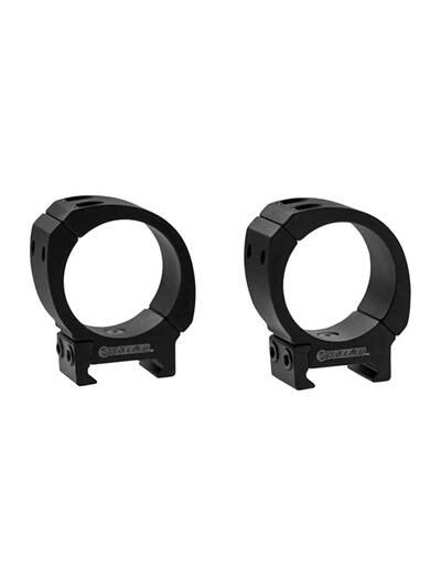 34MM HIGH BI-WEAVER RINGS, BLACK