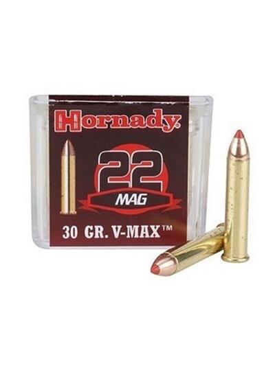 VARMINT RIMFIRE EXPRESS 22 WMR 30GR V-MAX 50/BOX