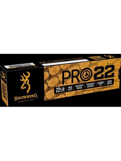 22 LONG RIFLE LEAD ROUND NOSE 100/BOX