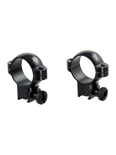 DELUXE STEEL .22 RINGS 1   HIGH GLOSS