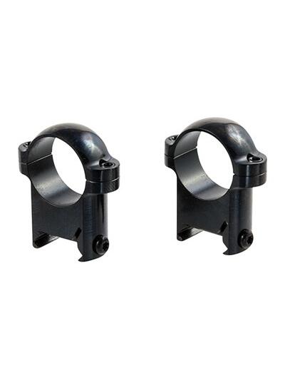 ZEE RINGS 1'' HIGH STEEL RINGS GLOSS BLACK