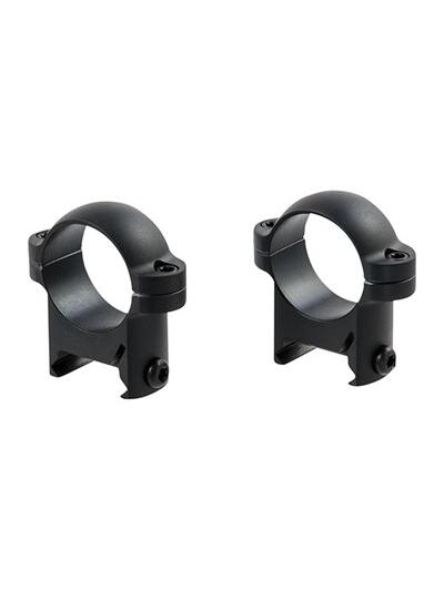 ZEE RINGS 1'' MEDIUM STEEL RINGS MATTE BLACK