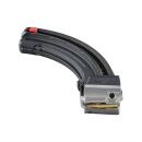 A17 25RD STEEL LIP MAGAZINE BLACK