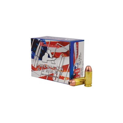 HORNADY AMERICAN GUNNER 40 S&W 180GR XTP 20/BOX
