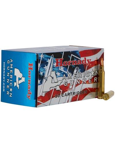 AMERICAN GUNNER 223 REMINGTON 55GR HOLLOW POINT MATCH 50/BX