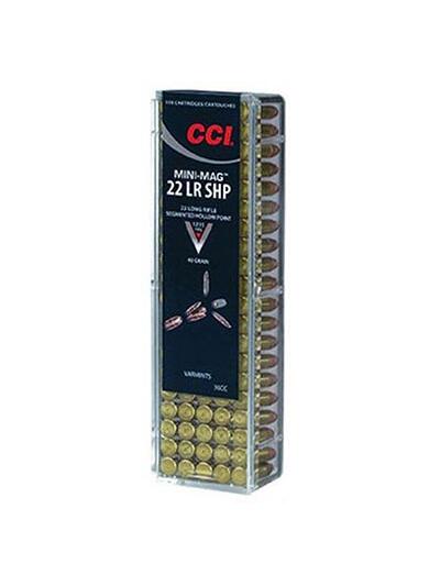 CCI 22 LR MINI MAG  40 GR SEGMENTED HP 100/BX