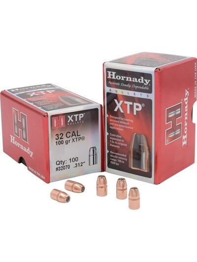 XTP .32 CALIBER (0.312'') 100GR JACKETED HOLLOW POINT 100/BOX