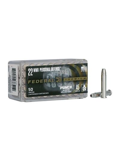 22 WMR 37GR JACKETED HOLLOW POINT 50/BOX