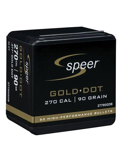270 CALIBER (0.270'') 90GR GOLD DOT SOFT POINT 50/BOX