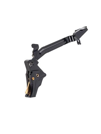 ITTS TRIGGER W/TRIGGER BAR FOR GLOCK G3/G4 BLACK/GOLD SCREW