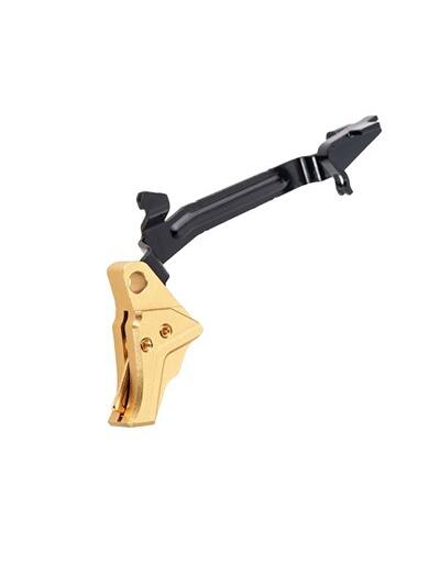 ITTS TRIGGER W/TRIGGER BAR FOR GLOCK G3/G4 GOLD/GOLD SCREW