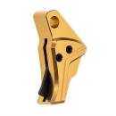 ITTS TRIGGER FOR GLOCK GEN-5 GOLD W/BLACK SCREW