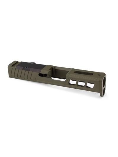 ZPS.3 SLIDE GLOCK 43/43X 9MM LUGER OPTIC READY OD GREEN
