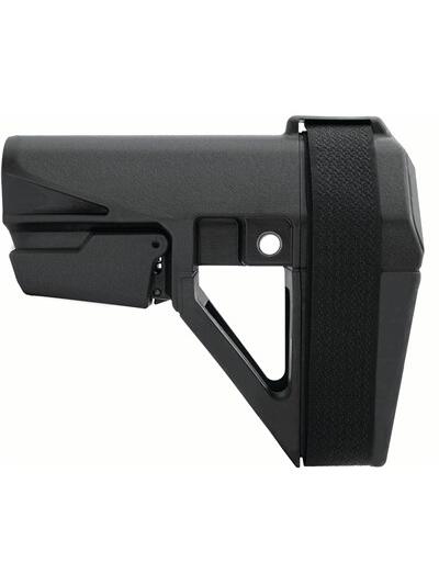 SBA5 5 POSITION ADJUSTABLE PISTOL STABILIZING BRACE BLACK