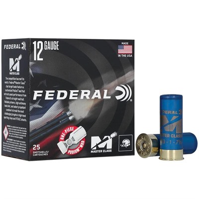 MASTER CLASS 12 GA 2-3/4'' 1OZ #8 SHOT 1250 FPS 25/BOX