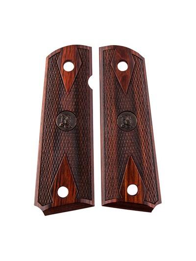 1911 GRIPS DOUBLE DIAMOND ROSEWOOD
