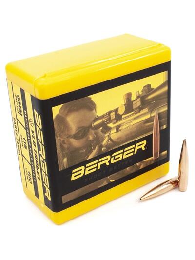 6MM (0.243'') 115GR VLD BOAT TAIL 100/BOX