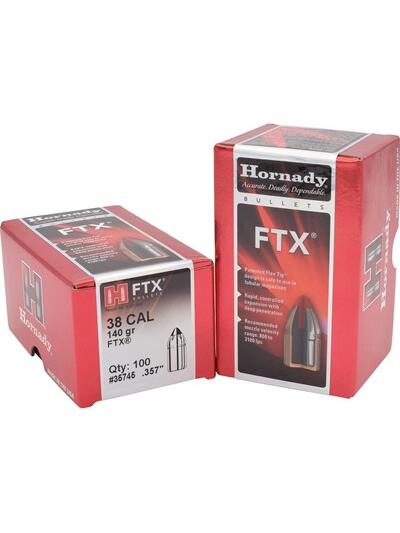 FTXÂ® 38 CALIBER (0.357'') 140GR POLYMER TIPPED 100/BOX