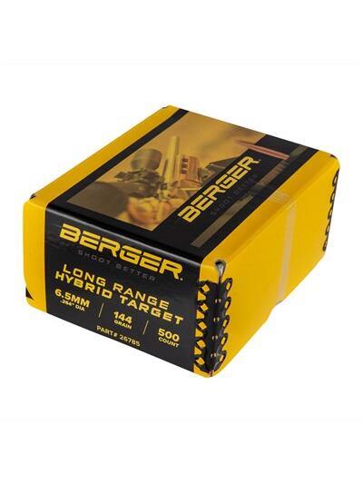 6.5MM (0.264'') 144GR LONG RANGE HYBRID TARGET 500/BOX