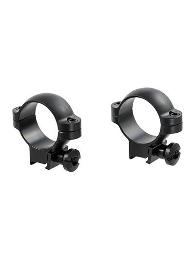 DELUXE STEEL .22 RINGS 1   MEDIUM MATTE