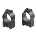 1'' MEDIUM MATTE BLACK TIKKA RINGS