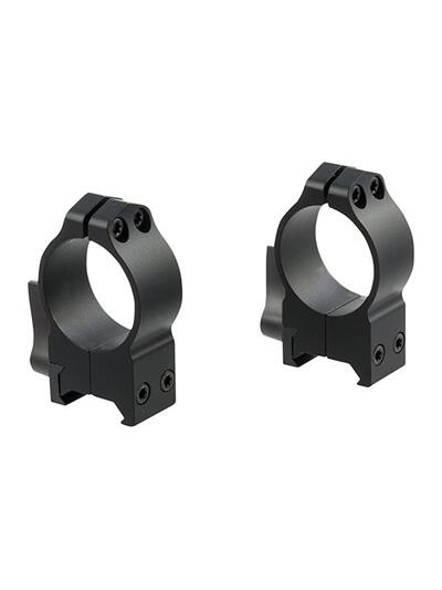 30MM HIGH (.525'') QD RINGS BLACK