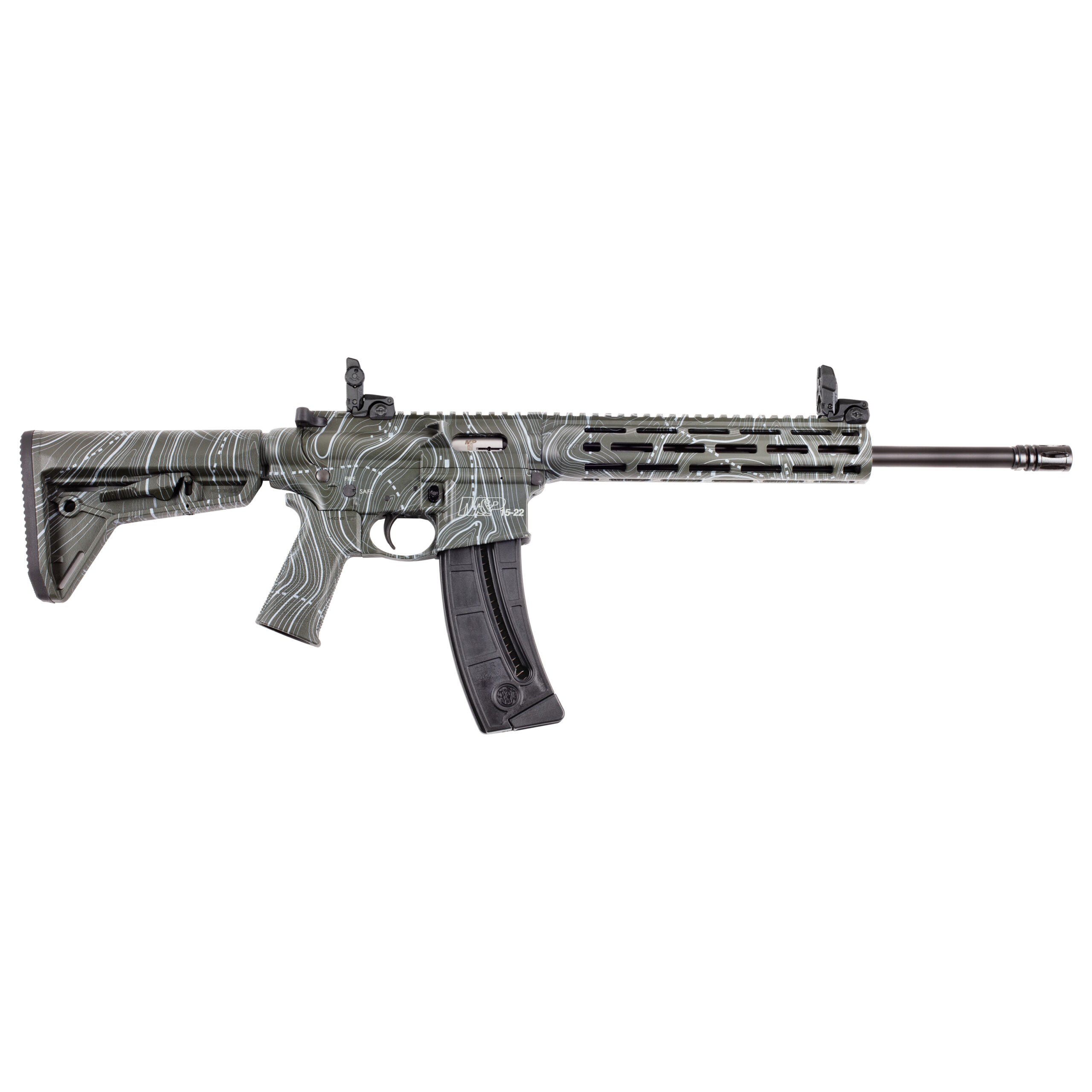 SMITH AND WESSON M&P15-22 SPORT 22LR 25+1 TOPO