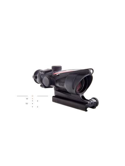 TRIJICON ACOG BAC 4X32 300BLK CRSHR RED
