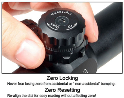 UTG SCOPE 6-24X50 1" AO - 36 COLOR ILLUMINATED MIL-DOT - Image 9