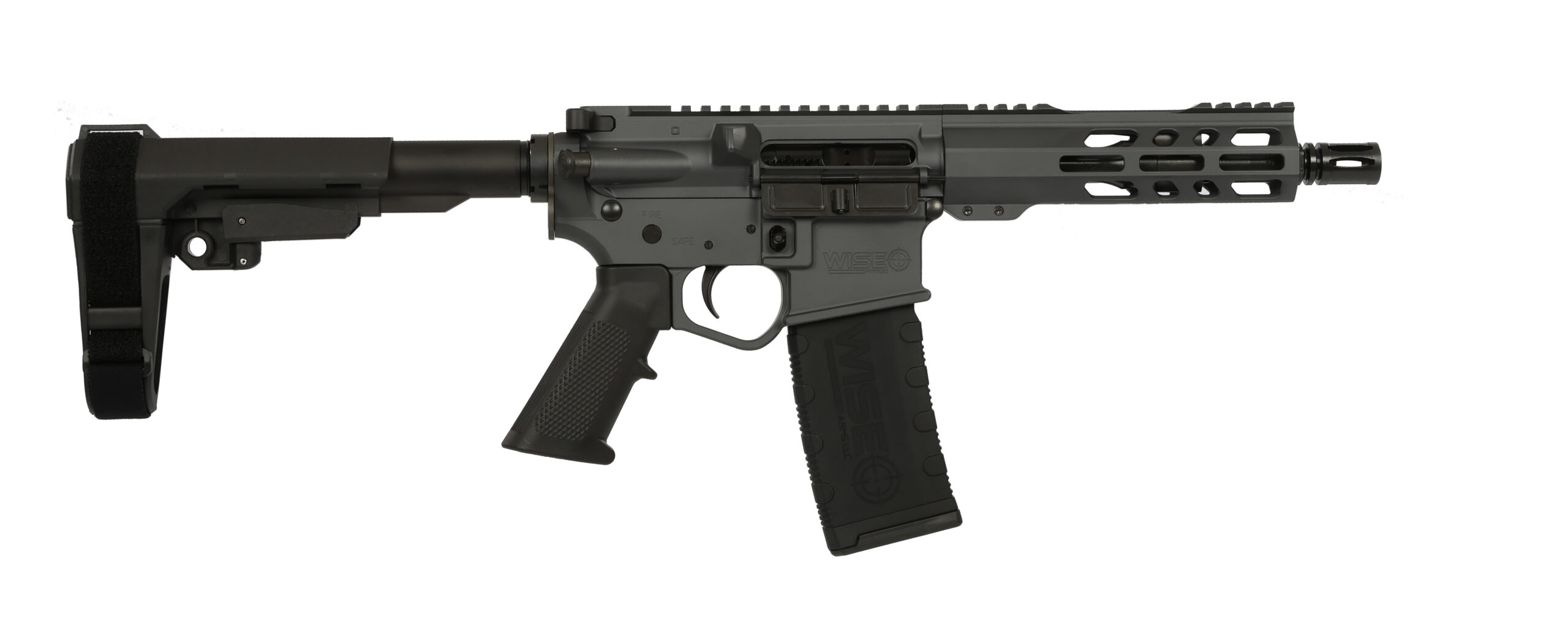WISE ARMS WA-15B 300BLK GRY 7.5" SBA3