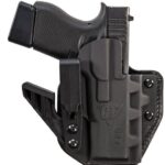 CompTac eV2 Max Hybrid Appendix IWB Holster - Glock - 19 Gen5 - Right - Black - Image 1