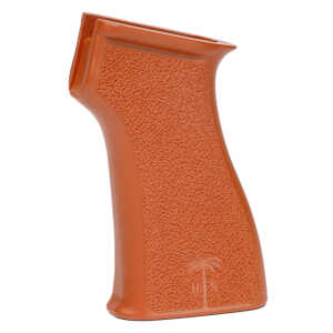 US Palm GR087 Pistol Grip  Bakelite Orange Synthetic Fits AK-47, AK-74, PKM, AKM