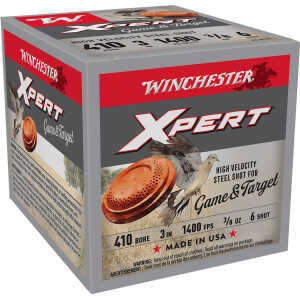 Winchester Ammo WE413GT6 Super X Xpert High Velocity 410Gauge 3" 3/8oz 6Shot 25 Per Box/10 Case