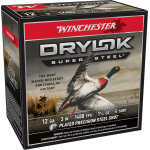 Winchester Ammo XSV1234 Drylok Super Steel Magnum 12Gauge 3" 1 1/4oz 4Shot 25 Per Box/10 Case - Image 1