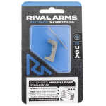 Rival Arms RA72S001D Magazine Release  Extended Dark Gray Aluminum for Sig P320 - Image 1