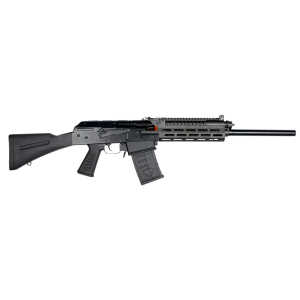 JTS Shotgun M12AKT1 M12AK T1 12 Gauge Semi-Auto 3" 5- 2.75" Shells 18.70" Black Steel Barrel, Black Receiver w/Picatinny Rail, Black Fixed Synthetic Stock, Black Polymer Grip, M-LOK Forend, Sling Hook