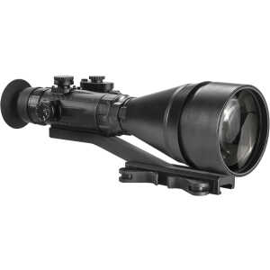 AGM Global Vision 15WP6623453111 Wolverine Pro-6 3AL1 Night Vision Riflescope Matte Black 6x100mm Gen 3 Auto Gated Level 1 Illuminated Red Chevron w/Ballistic Drop Reticle