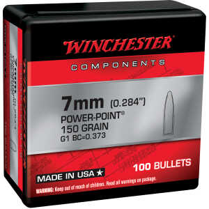 Winchester Ammo WB7PP150X Centerfire Rifle  7mm 150gr Power Point 100 Per Box/10 Case