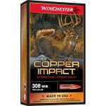Winchester Ammo X308CLF Copper Impact  308Win 150gr Copper Extreme Point Lead Free 20 Per Box/10 Case - Image 1