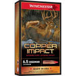 Winchester Ammo X65CLF Copper Impact  6.5Creedmoor 125gr Copper Extreme Point Lead Free 20 Per Box/10 Case - Image 1