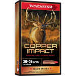 Winchester Ammo X3006CLF2 Copper Impact  30-06Springfield 180gr Copper Extreme Point Lead Free 20 Per Box/10 Case - Image 1